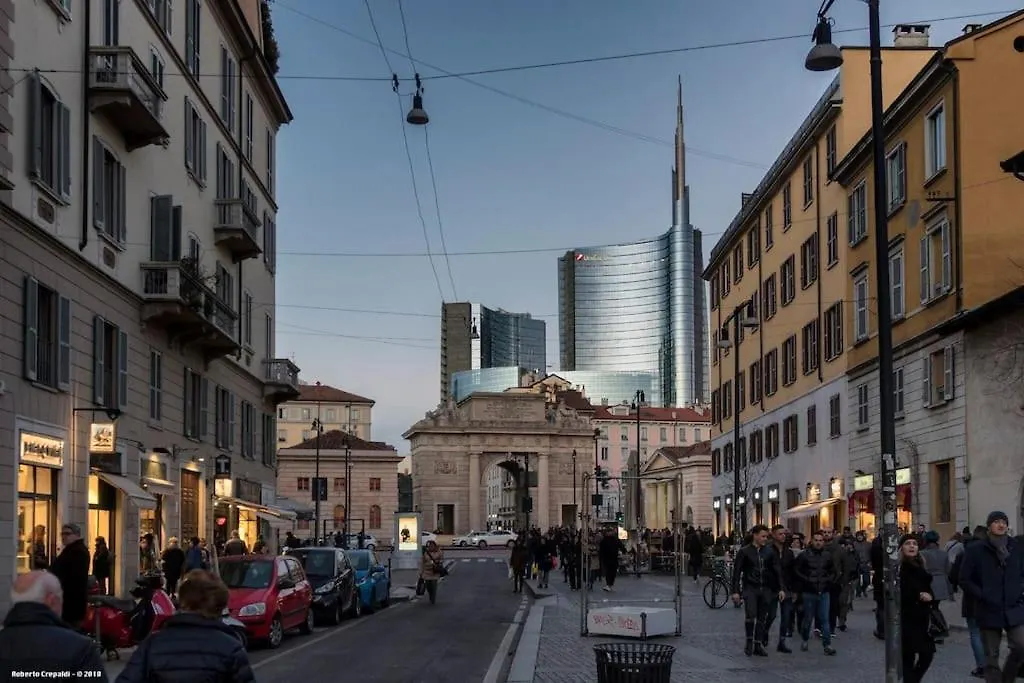Apartament Brera-Moscova Centro Storico, Wi-Fi E Netflix Mediolan 0*,